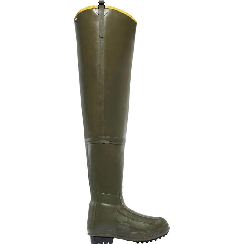 LaCrosse Burly Insulated Hip Boot 600G in Olive Drab Green Color